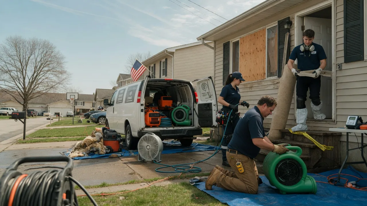 Water Damage Restoration in Sandy Hook, MS near me